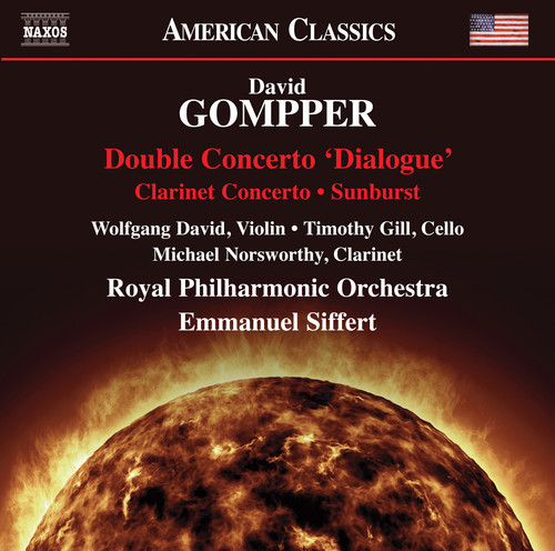 Gompper / David / Royal Philharmonic Orchestra - Double Concerto Dialogue / Clarinet Concerto vinyl record cover