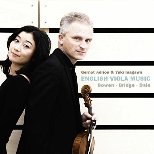 Bowen / Adrion / Inagawa - English Viola Music vinyl record cover