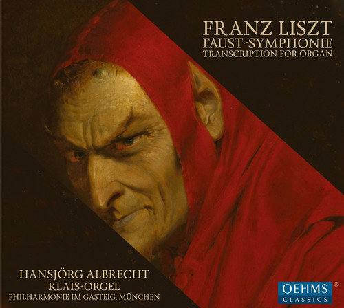 Liszt / Albrecht - Faust Symphony vinyl record cover