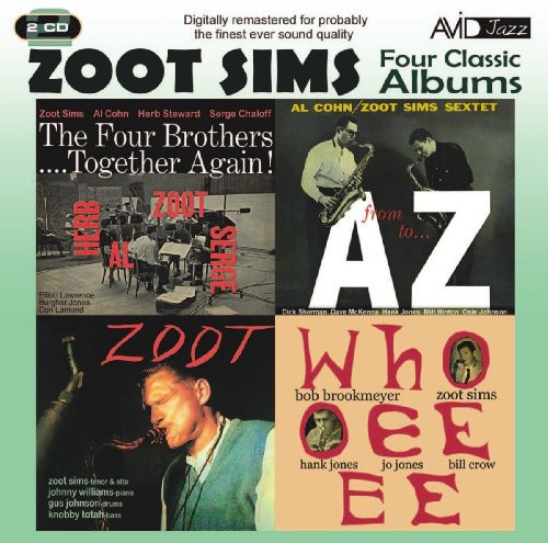 Zoot Sims - Four Classic Albums vinyl record cover