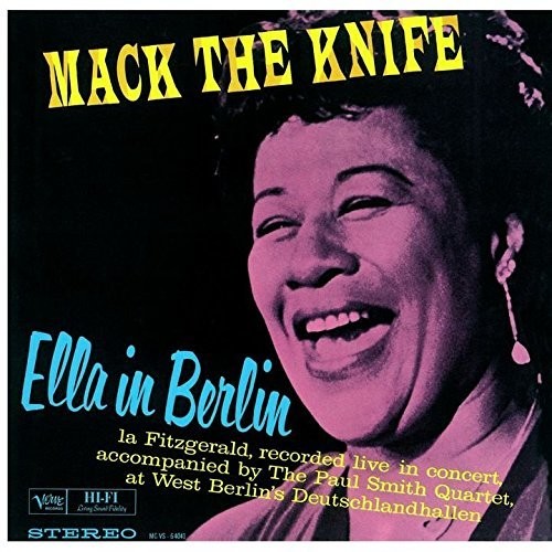 Ella Fitzgerald - Ella In Berlin: Mack The Knife vinyl record cover