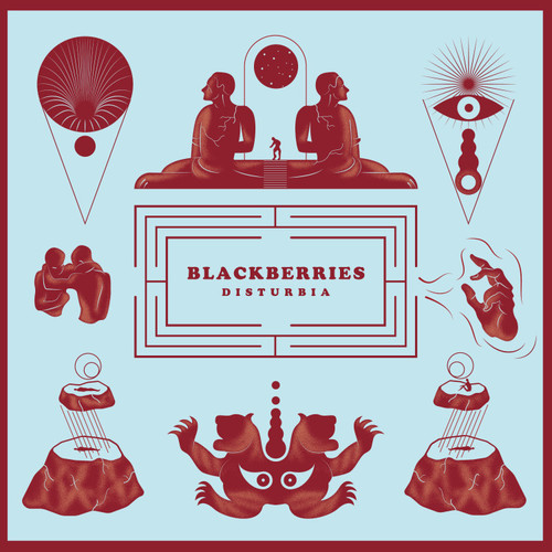 Blackberries - Disturbia vinyl record cover