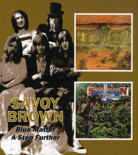 Savoy Brown - Blue Matter/A Step Further vinyl record cover
