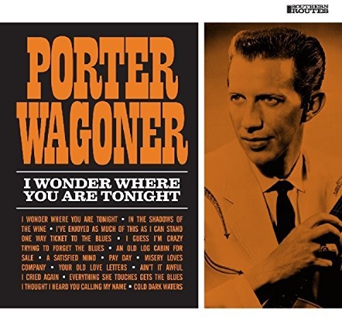 Porter Wagoner - I Wonder Where You Are Tonight vinyl record cover