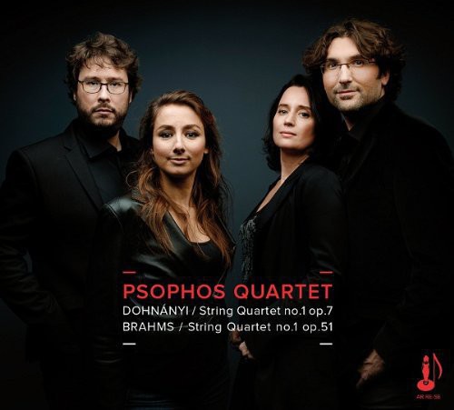 Brahms / Psophos Quartet - String Qrt 1 / Str Qrt 1 vinyl record cover
