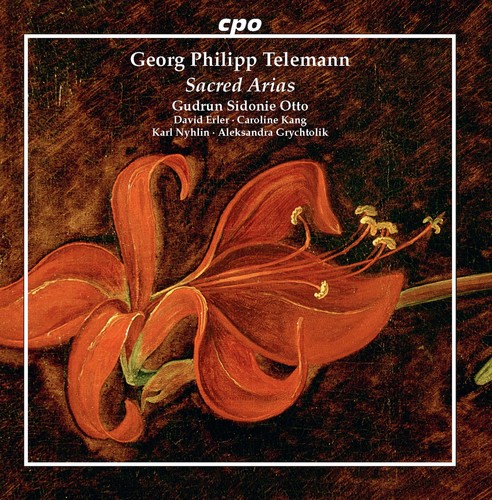 Telemann / Grychtolik / Otto - Sacred Arias vinyl record cover