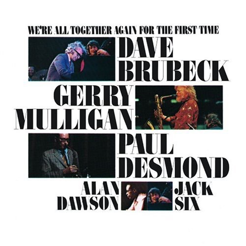 Dave Brubeck - We're All Together Again For T vinyl record cover