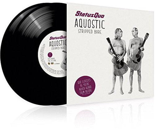 Status Quo - Aquostic / Stripped Bare vinyl record cover
