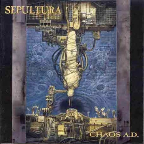 Sepultura - Chaos Ad vinyl record cover