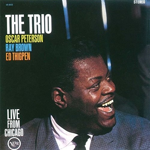 Oscar Peterson - Trio: Live from Chicago vinyl record cover