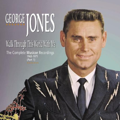 George Jones - Walk Through This World with Me vinyl record cover