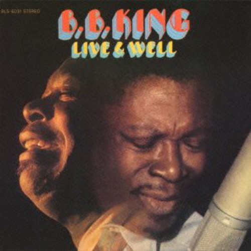 B.B. King - Live & Well vinyl record cover