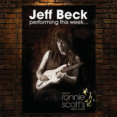Jeff Beck - Performing This Week...Live At Ronnie Scott's Jazz vinyl record cover