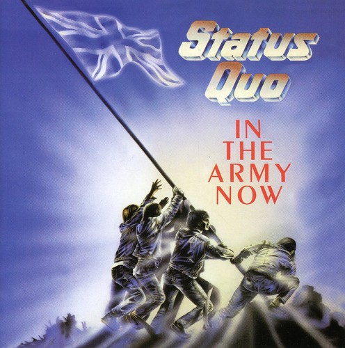 Status Quo - In the Army Now vinyl record cover