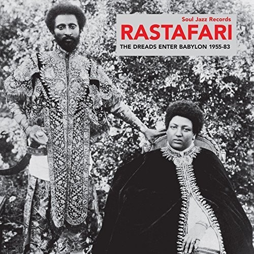 Soul Jazz Records Presents - Rastafari: The Dreads Enter Babylon 1955-83 vinyl record cover