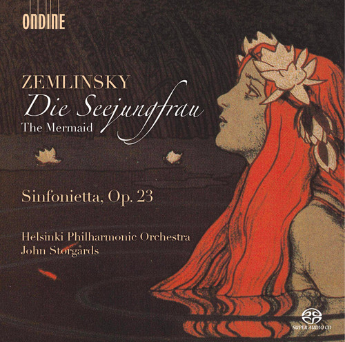 Zemlinsky / Helsinki Philharmonic Orch / Storgards - Mermaid - Sinfonietta Op. 23 vinyl record cover