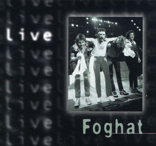 Foghat - Live vinyl record cover