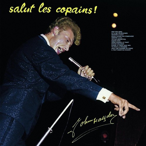 Johnny Hallyday - Salut Les Copains vinyl record cover