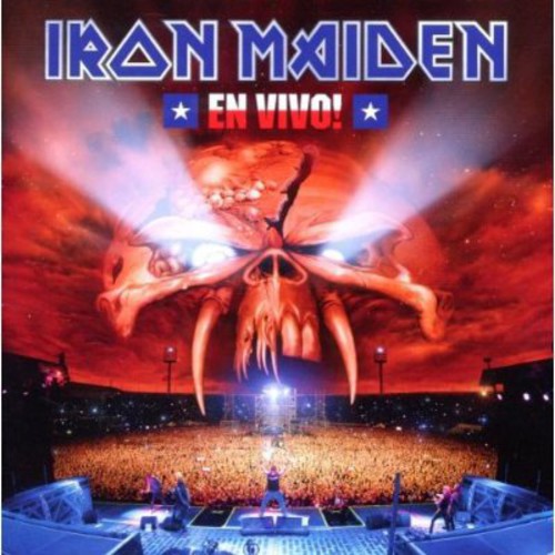 Iron Maiden - En Vivo! vinyl record cover