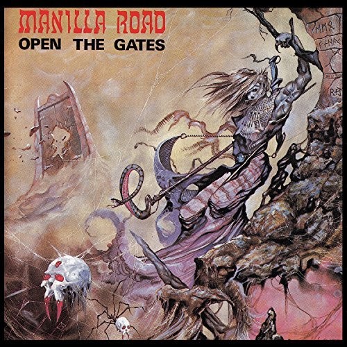 Manilla Road - Open The Gates (Pict) vinyl record cover