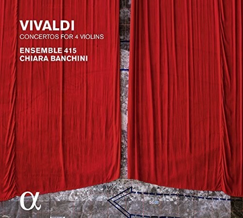 Chiara Banchini / Ensemble 415 - Concertos for 4 Violins vinyl record cover