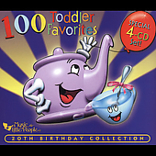 100 Toddler Favorites-20th Birthday Collection - 100 Toddler Favorites: 20th Birthday Collection vinyl record cover