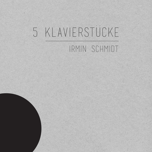 Irmin Schmidt - 5 Klavierstucke vinyl record cover