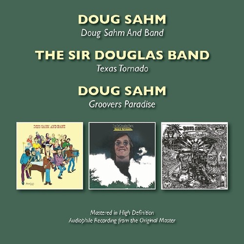 Doug Sahm - Doug Sahm & Band / Texas Tornado / Groovers vinyl record cover