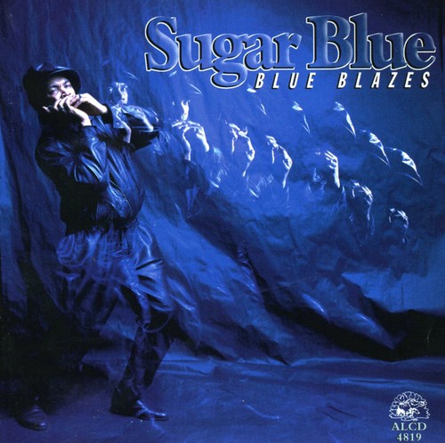 Sugar Blue - Blue Blazes vinyl record cover