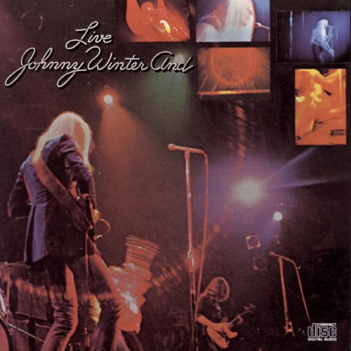 Johnny Winter - Live vinyl record cover