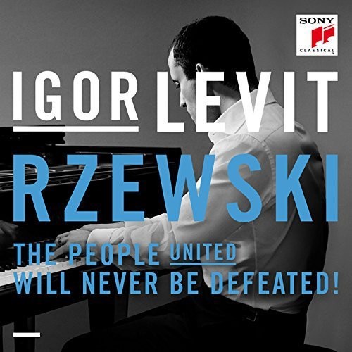 Igor Levit - Bach Beethoven Rzewski vinyl record cover