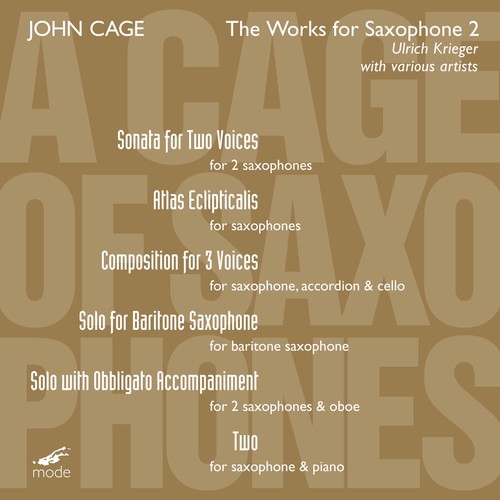 Ulrich Krieger - Works for Saxophone I