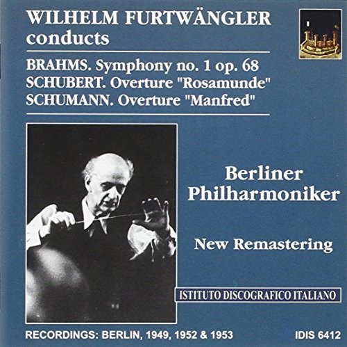 Wilhelm Furtwängler - Sym 1 vinyl record cover