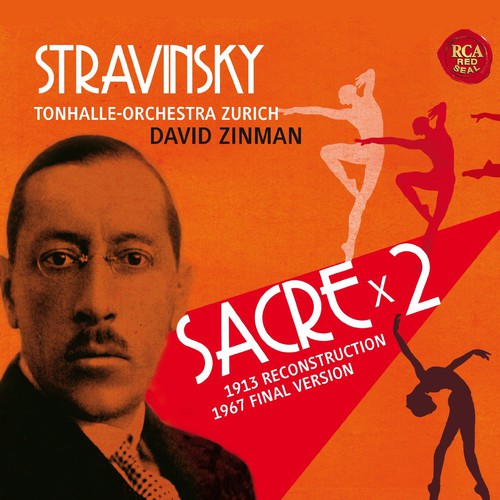 David Zinman - Stravinsky: Le Sacre Du Printemps vinyl record cover