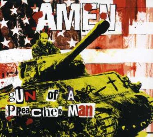 Amen - Gun of a Preacher Man vinyl record cover