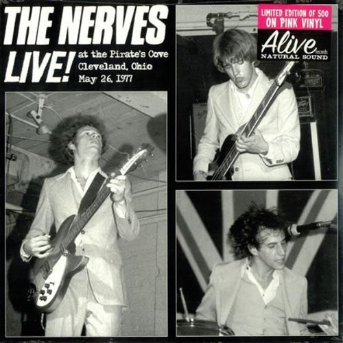 Nerves - Live at the Pirate's Cove vinyl record cover