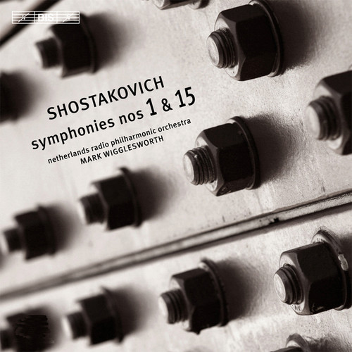 Netherlands Radio Philharmonic Orchestra - Syms 1 & 15 vinyl record cover