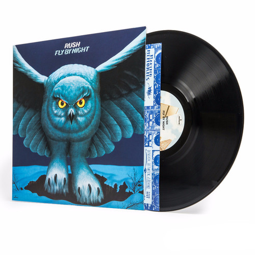 Rush - Fly By Night (remastered) vinyl record cover