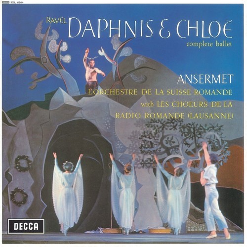 Ravel / Ansermet / Lorchestre De La Suisse Romand - Daphnis Et Chloe (Complete Ballet) vinyl record cover