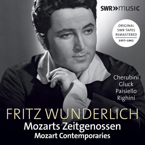 Handel / Wunderlich - Fritz Wunderlich Sings Mozart Contemporaries vinyl record cover
