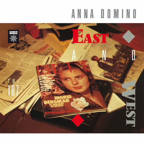 Anna Domino - East & West + Singles vinyl record cover