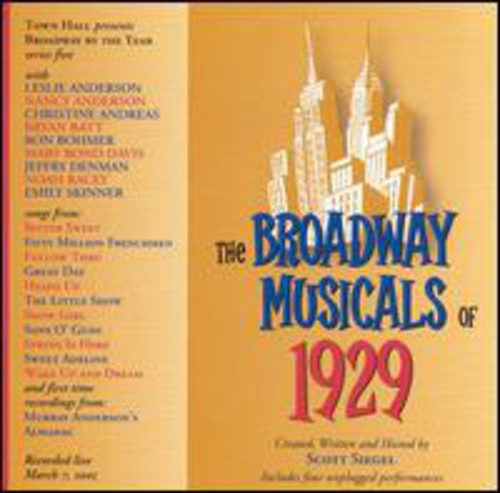 Broadway Musicals of 1929
