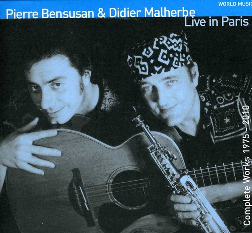 Pierre Bensusan - Live In Paris vinyl record cover