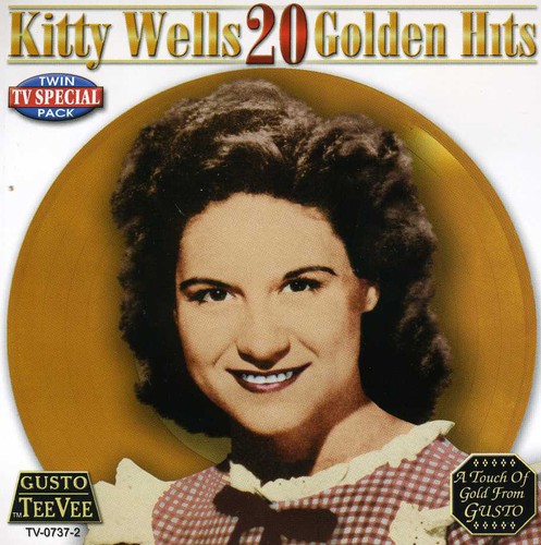 Kitty Wells - 20 Golden Hits vinyl record cover