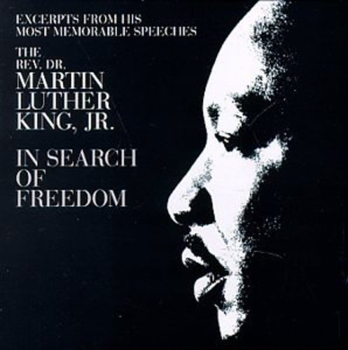 Rev. Martin Luther King, Jr. - In Search of Freedom vinyl record cover