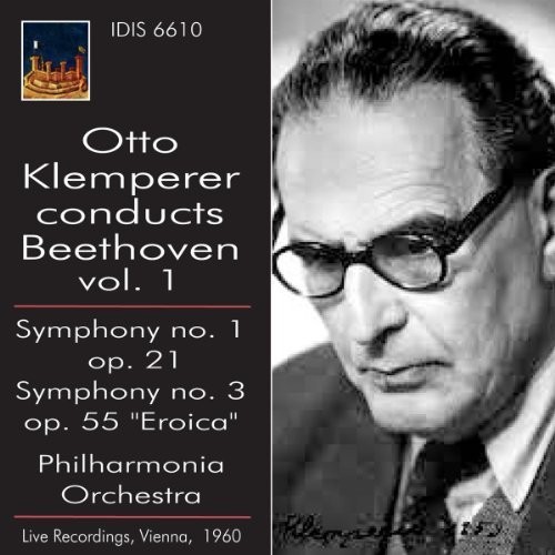 Otto Klemperer - Otto Klemperer Conducts Beethoven vinyl record cover