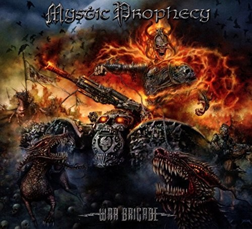 Mystic Prophecy - War Brigade vinyl record cover