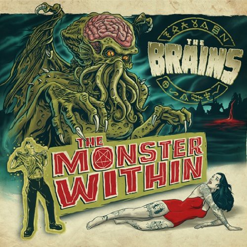 Brains - Monster Within vinyl record cover
