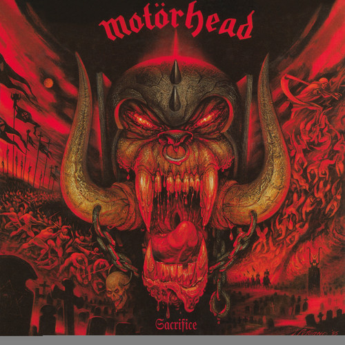 Motörhead - Sacrifice vinyl record cover