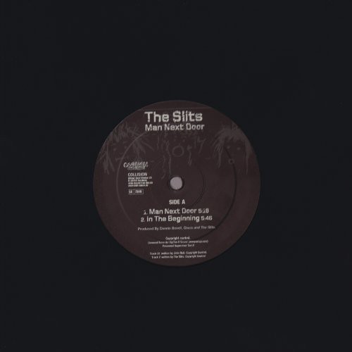 Slits - Man Next Door vinyl record cover